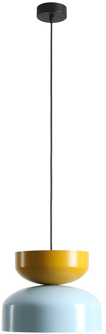 Darmowa Dostawa - Lampa wisząca 1x15 W niebieska-żółta Aldex Tula 1132G2914C