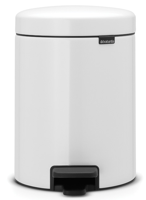 Darmowa Dostawa - Kosz na śmieci 5 l biały Brabantia NewIcon 112065