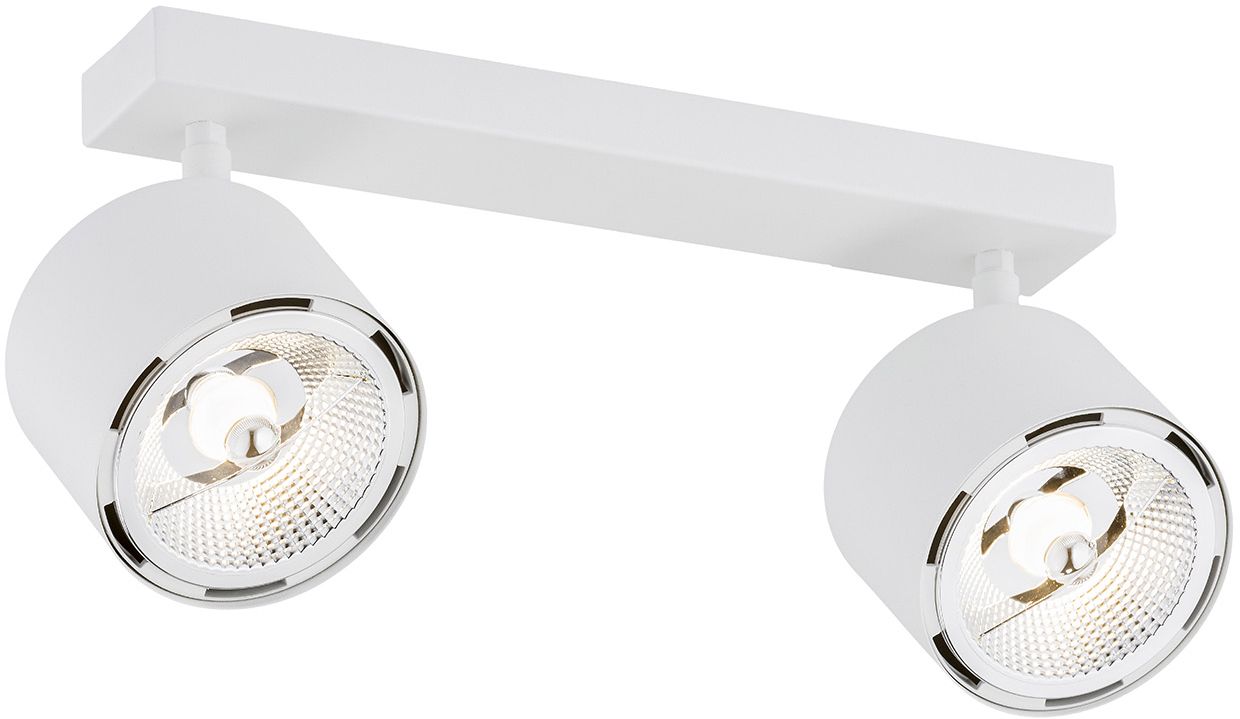 Darmowa Dostawa - Lampa podsufitowa 2x12 W biała Argon Clevland 1031BZ