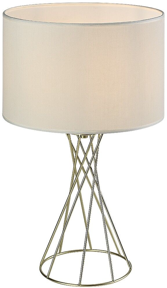 Darmowa Dostawa - Lampa stołowa 1x40 W złota Rabalux Nivra 74081