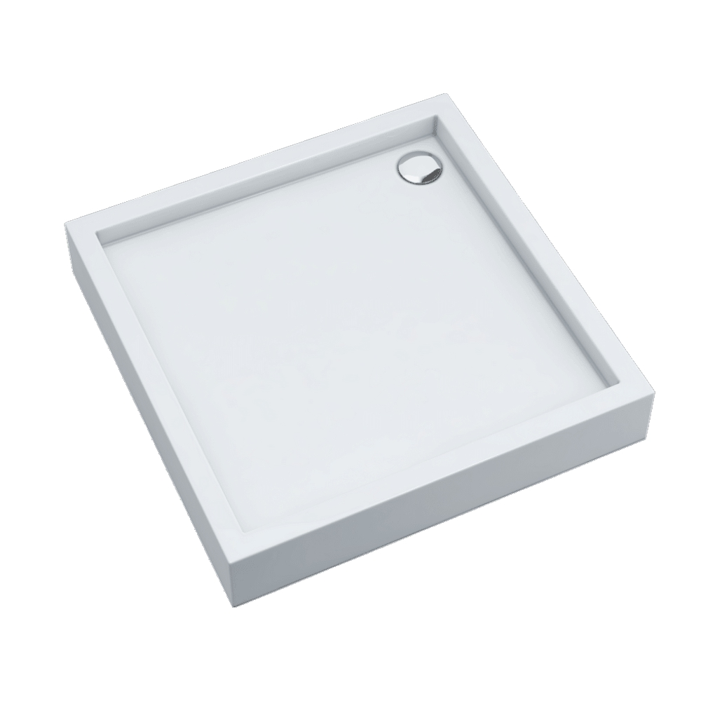 Darmowa Dostawa - Brodzik kwadratowy 90x90 cm biały Schedline Favory Plus 3STF1K9090