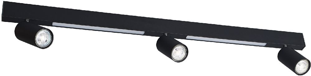 Darmowa Dostawa - Lampa podsufitowa 3x5 W czarna Zuma Line Mannari S230757205