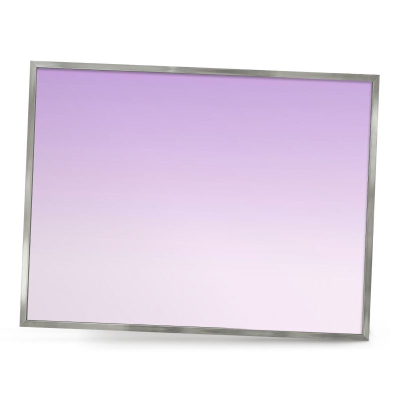 Tablica magnetyczna dekoracyjna ArtPrintCave 80x60 Subtelny gradient w srebrnej ramie 1szt