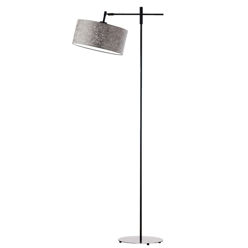 Lampa stojąca Volta Light Factory podłogowa przegubowa regulowana z abażurem beton walec 30cm SALIX 1szt.