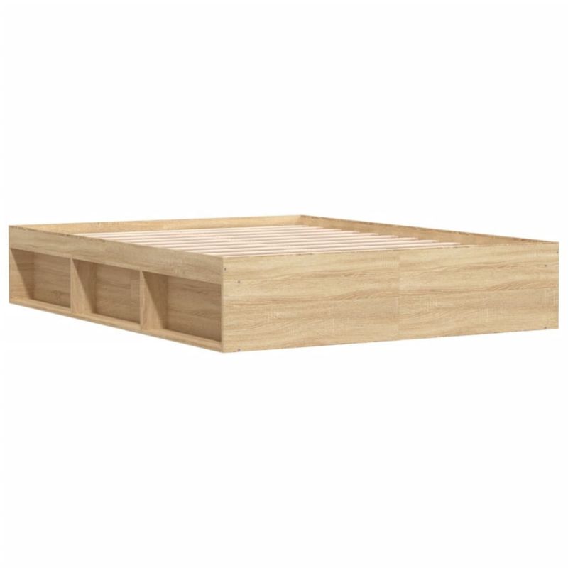 Łóżko drewniane WaszeMeble 140x190 cm brązowe WM-3203903 1 szt.