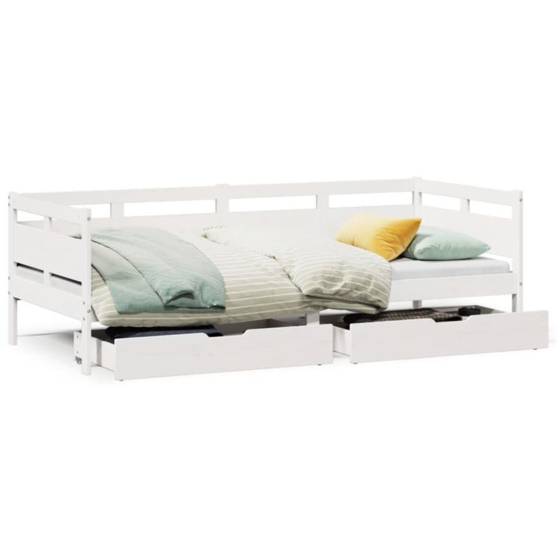 Łóżko dzienne WaszeMeble 90x190 cm białe WM-3302119 1 szt.