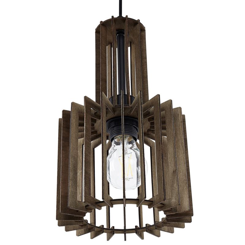 Lampa wisząca Niari Ciemnobrązowy 1 szt.