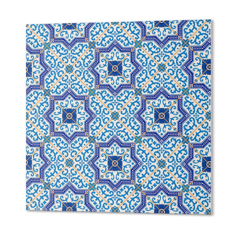 Komplet Kafelków Samoprzylepnych ArtPrintCave 20x20 cm Wzór z ornamentalnymi motywami 20 szt.