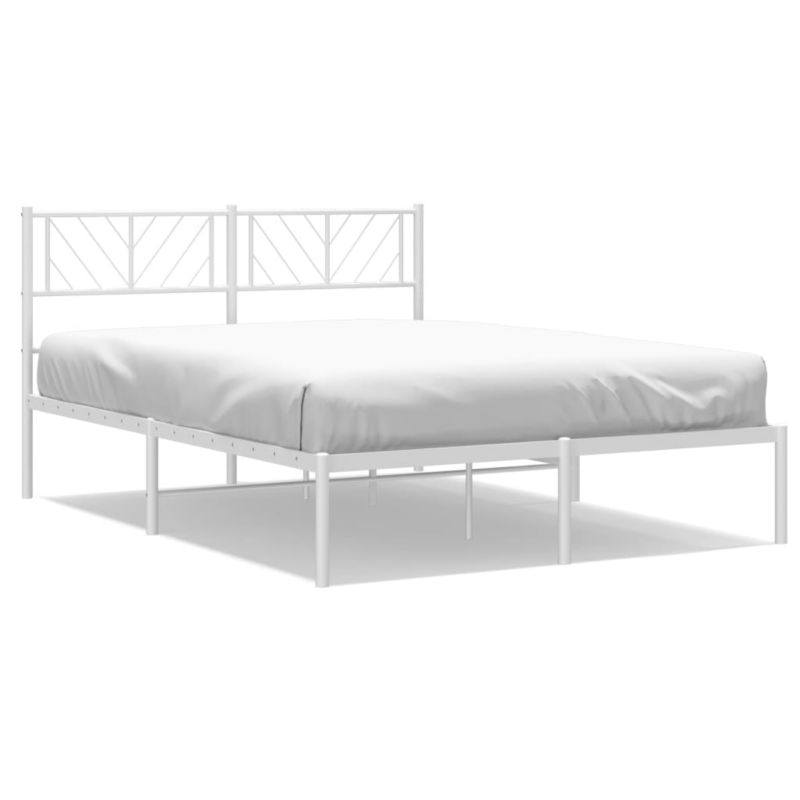 Rama łóżka WaszeMeble 120x200 cm Biały metal WM-372226 1 szt.