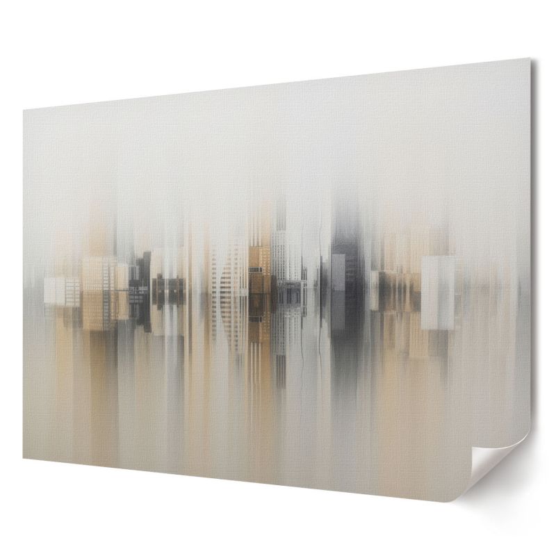 Plakat na ścianę Wallfluent Format A3 Abstrakcja malowana Kolektyw Blue Horizon 1 szt.