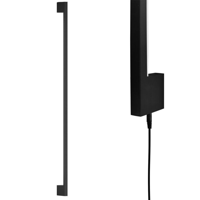 Kinkiet Toolight Lhj064-W Led Czarny 1,5X4X100Cm 1Szt