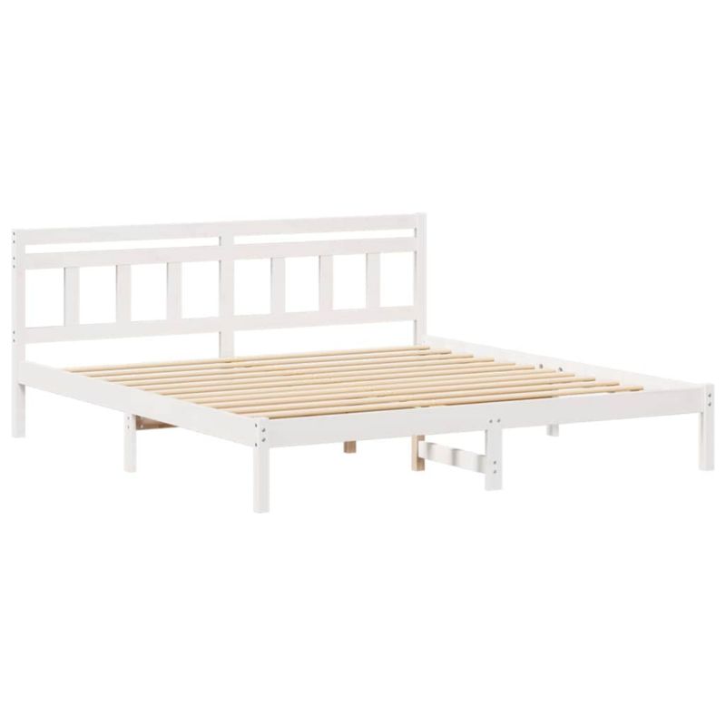 Rama łóżka WaszeMeble 150x200 cm Biały sosna WM-872363 1 szt.