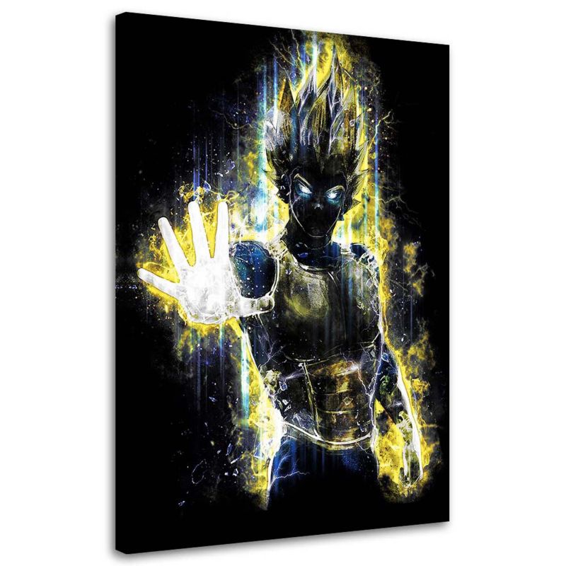 Obraz na płótnie Feeby Vegeta bohater anime 70x100cm 1szt