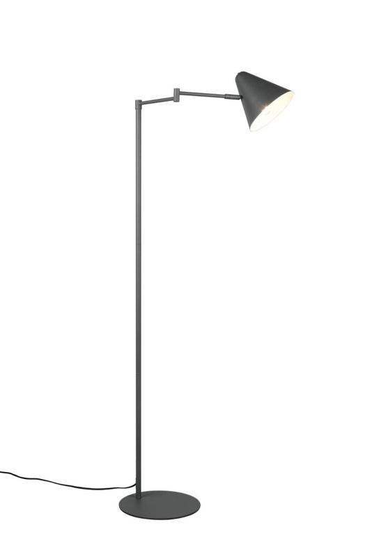 Lampa podłogowa Trio COSIMA antracytowy 1xE14x10W IP20 wym:126.5x24x52.5cm - 1 szt.