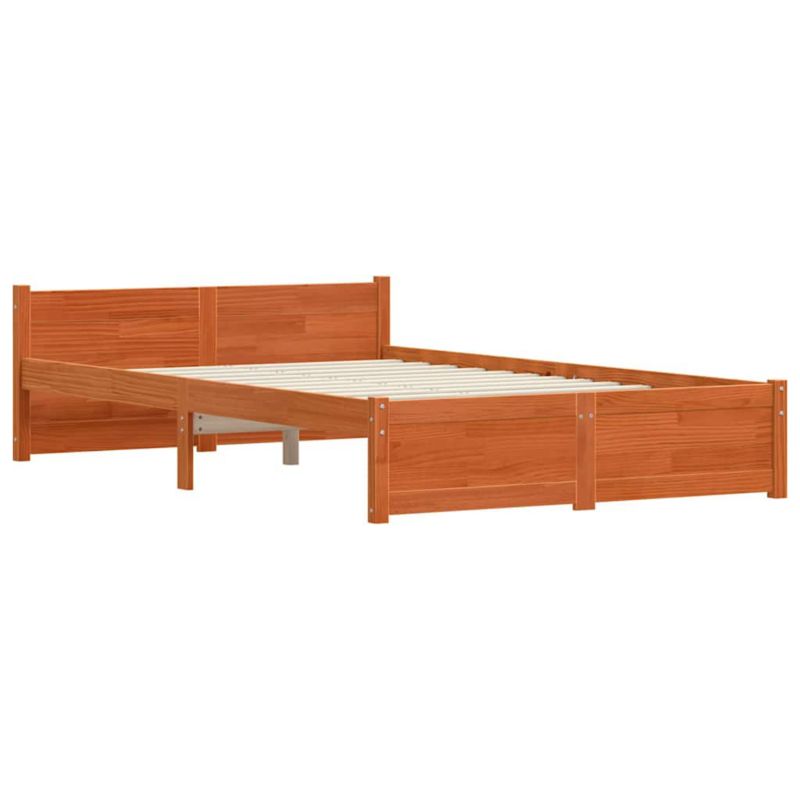 Rama łóżka WaszeMeble 100x200 cm Woskowy brąz sosna WM-870133 1 szt.