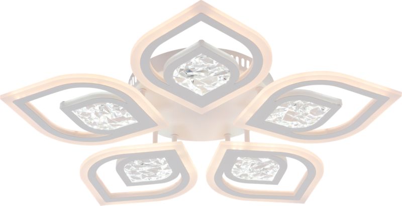 Lampa wisząca z pilotem Vargo biała LED 160W 3000-6500 K 15000lm IP20 - 1 szt.