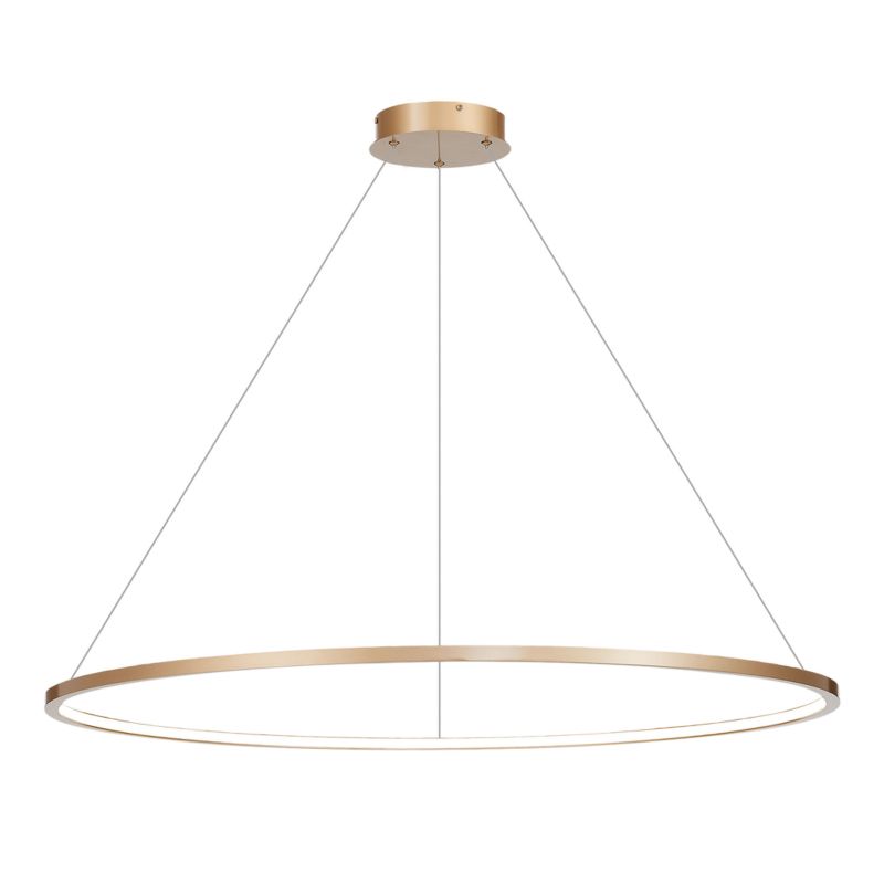 Lampa wisząca Milagro Saturno LED 65W miedziany 1 szt.