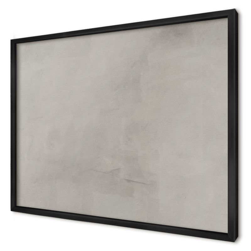 Tablica magnetyczna ozdobna Wallfluent 70x50 Tło szaro w czarnej ramie 1szt