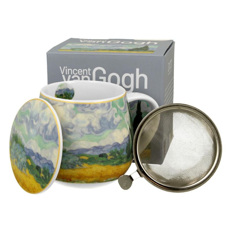 Kubek Wheat Field DUO porcelanowy z zaparzaczem 430 ml 1 szt.