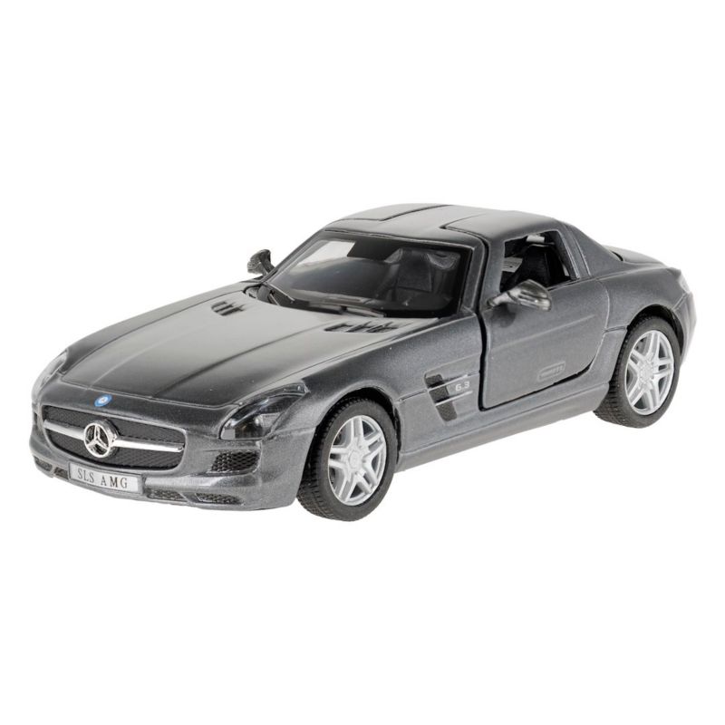 Model 1:36, Mercedes-Benz SLS AMG, szary, Carmotion, 1 szt