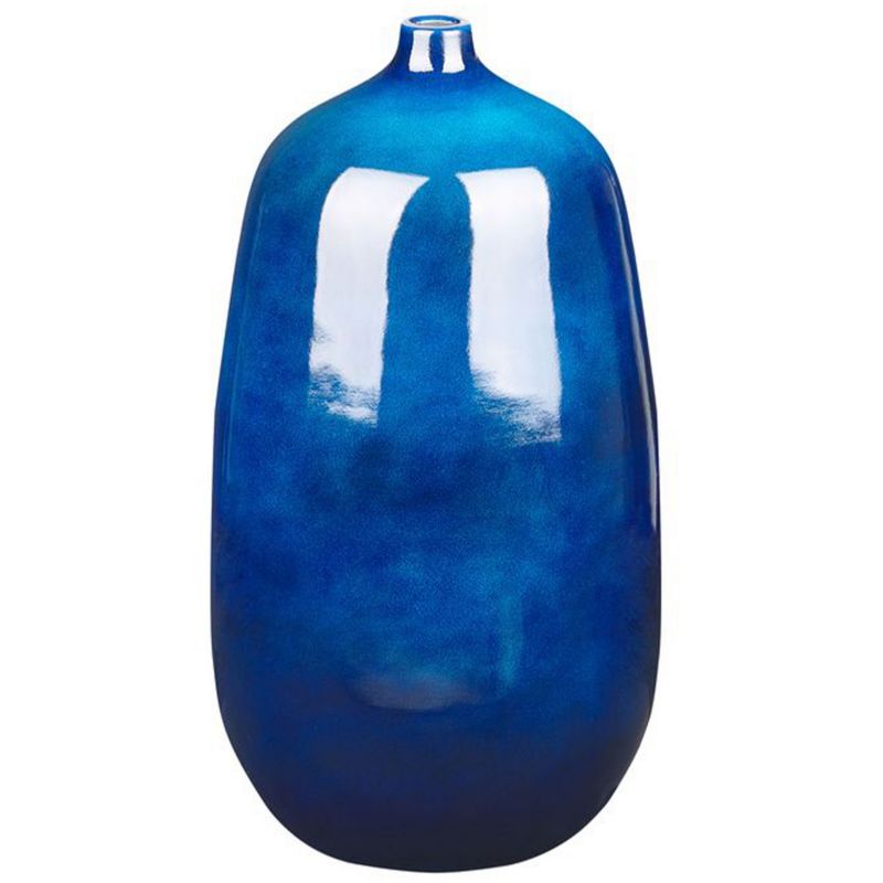 Wazon na kwiaty Vitoria Ceramika 45 cm Ciemnoniebieski 1 szt.
