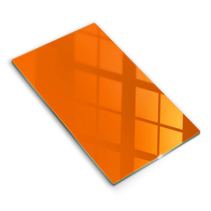Szklana deska do krojenia Wallfluent 30x52 cm Kolor pomarańczowy 1 szt.