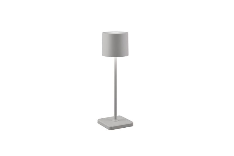 Lampka stołowa RL Fernandez szara LED 1W 2700K - 6500K 130lm akumulator IP54 wym: 38 x 12.5 x 12.5 cm - 1 szt.