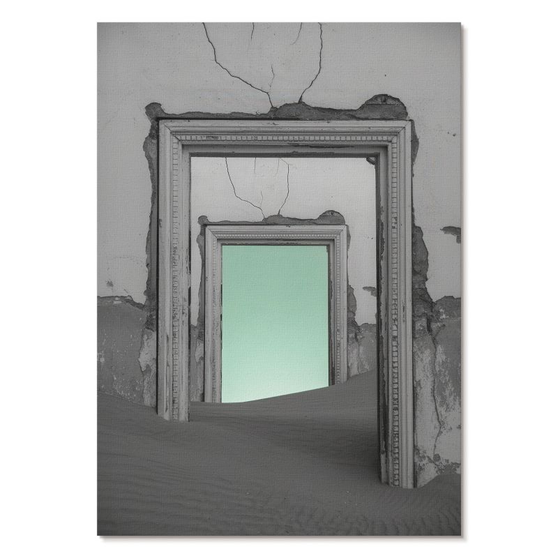 Plakat na Płótnie Tulup 21x29,7 cm (A4) Piaskowe przejścia Do salonu, biura, 1 szt.
