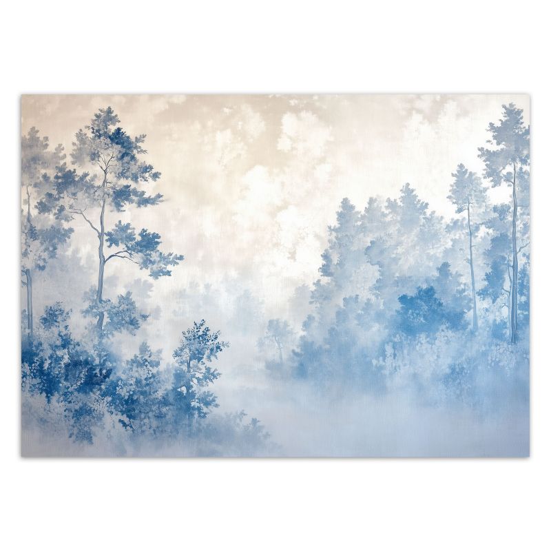 Fototapeta Feeby Las mgła poranek natura 350x245 1 szt
