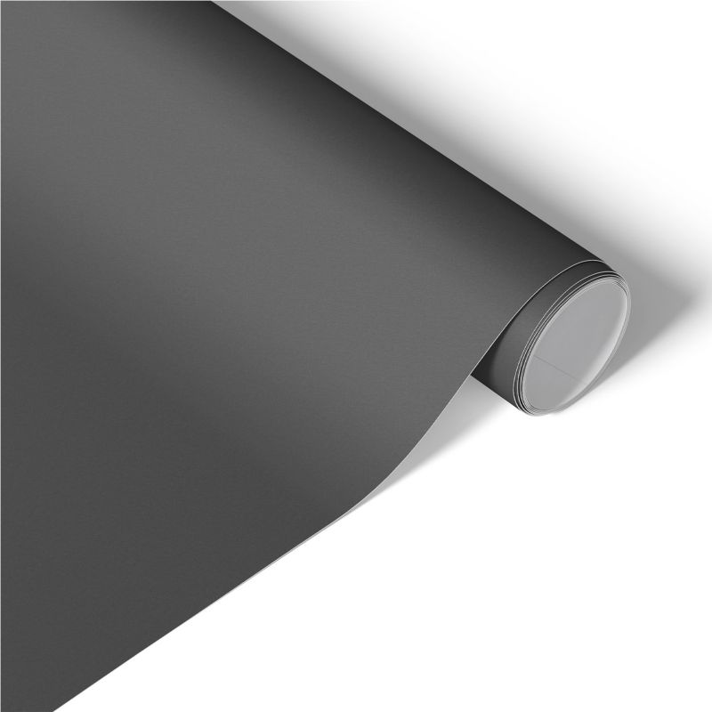 Folia Meblowa Tulup 65x130 cm Szary ciemny Ekspresowa Metamorfoza Frontów i Szaf 1 rol.