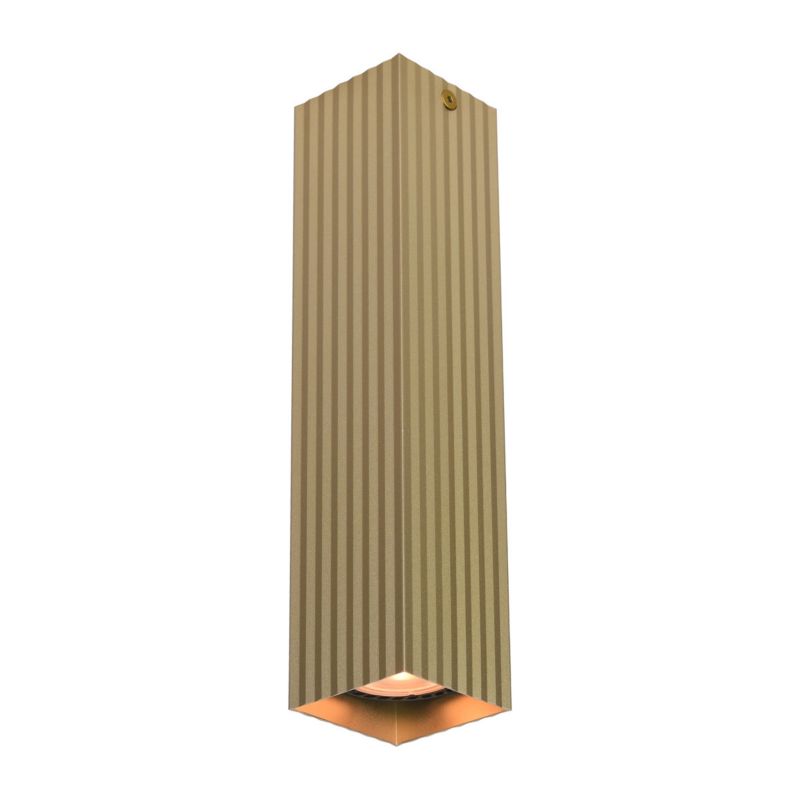 Spot reflektor natynkowy Italux TECNO złoty 1xGU10x10W wym:24x5,8x5,8cm IP20 -1 szt.