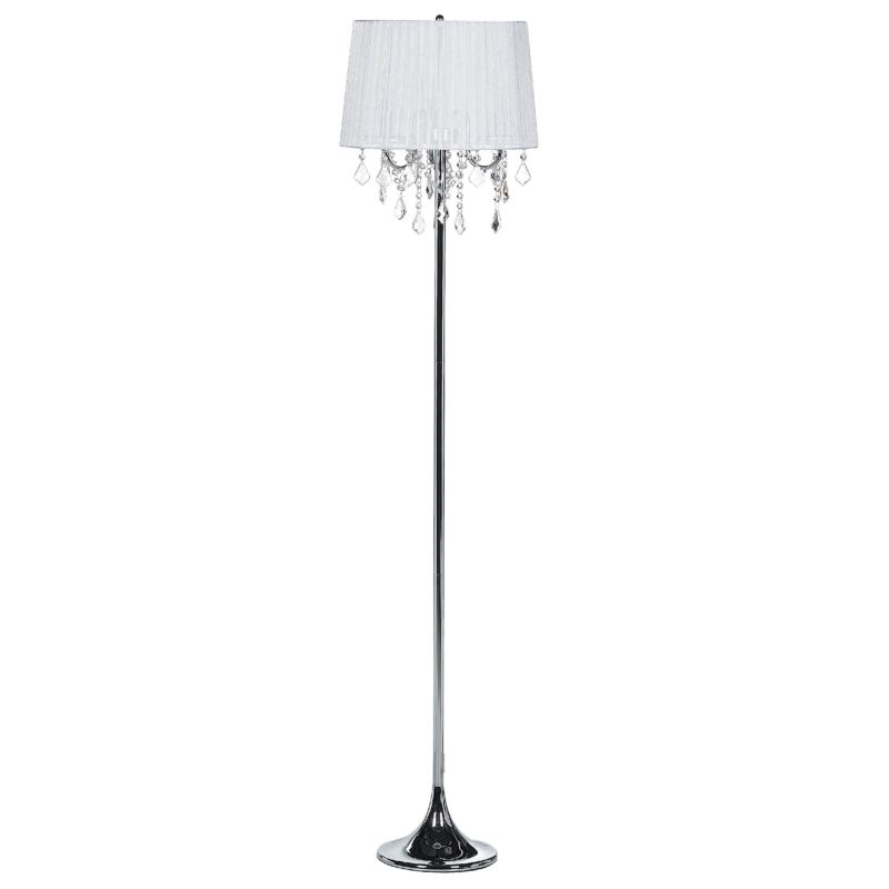 Lampa podłogowa Evans Metal Biały 1 szt.