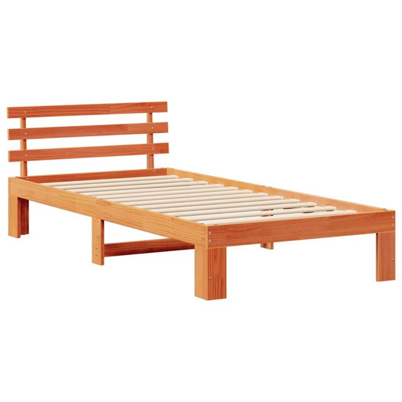 Rama łóżka WaszeMeble 90x200 cm Woskowy brąz sosna WM-872628 1 szt.