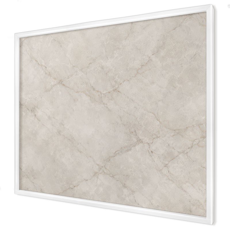 Dekoracyjna tablica magnetyczna Wallfluent 80x60 Naturalna elegancja w białej ramie 1szt