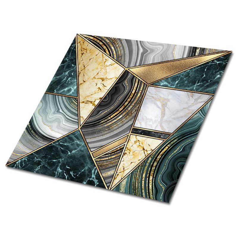 Kafelki samoprzylepne Tulup 30x30 cm Abstrakcja Art Deco. 9 szt.