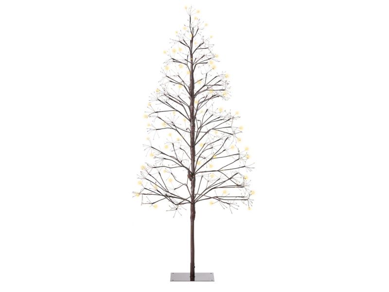 Dekoracja ogrodowa LED Lonkari Drzewko 150 cm Brązowy 1 szt.