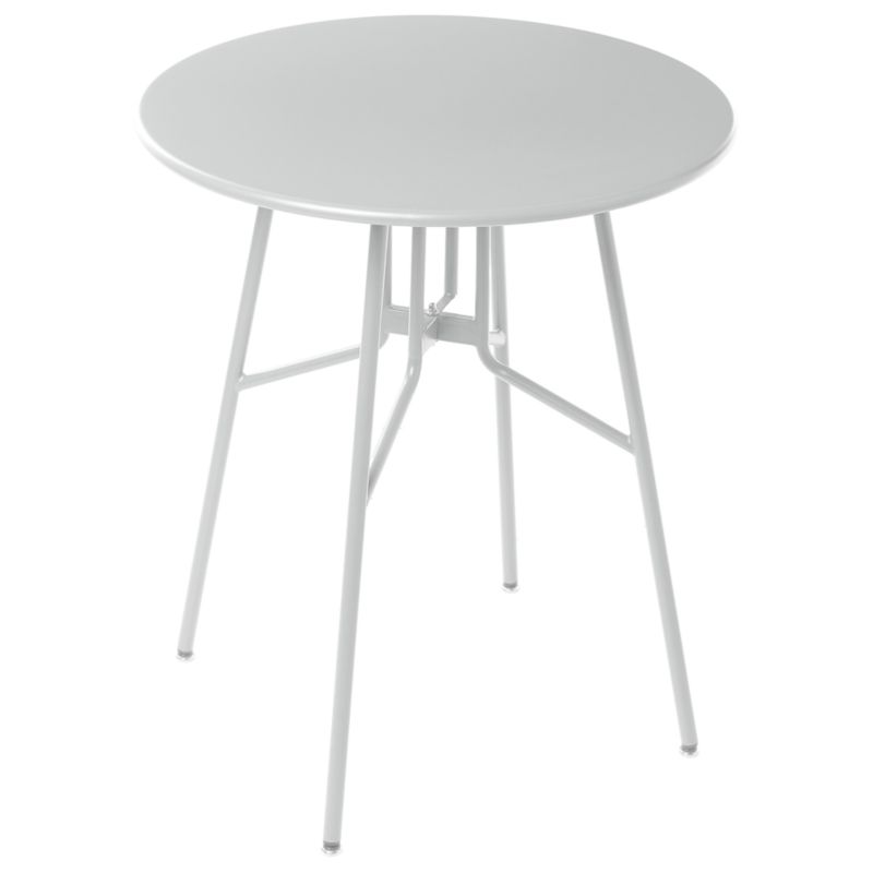 Stolik bistro Taltal 64 cm 64 cm Metal Szary 1 szt.