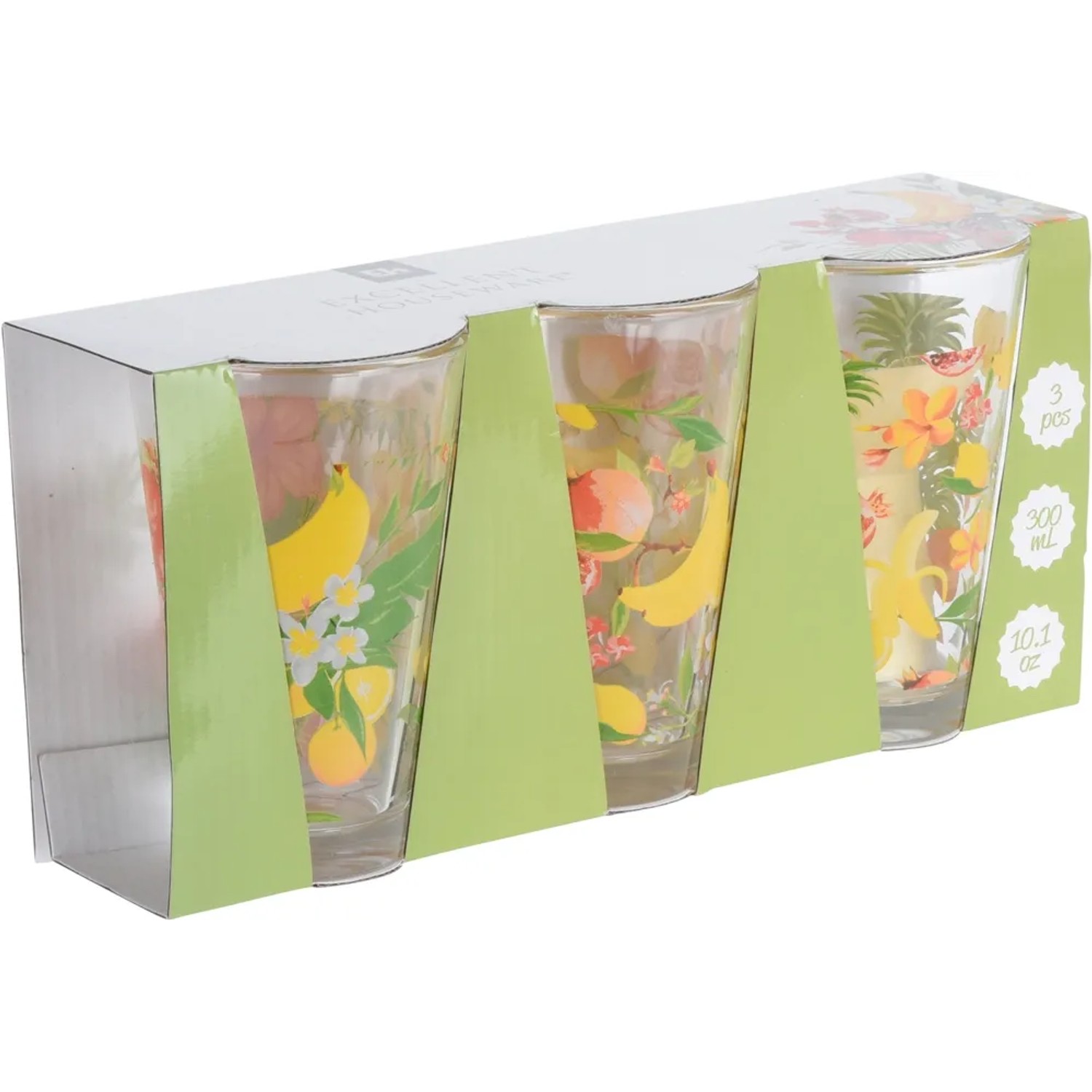 Zestaw 3 szklanek 300ml 3 SZTUKI
