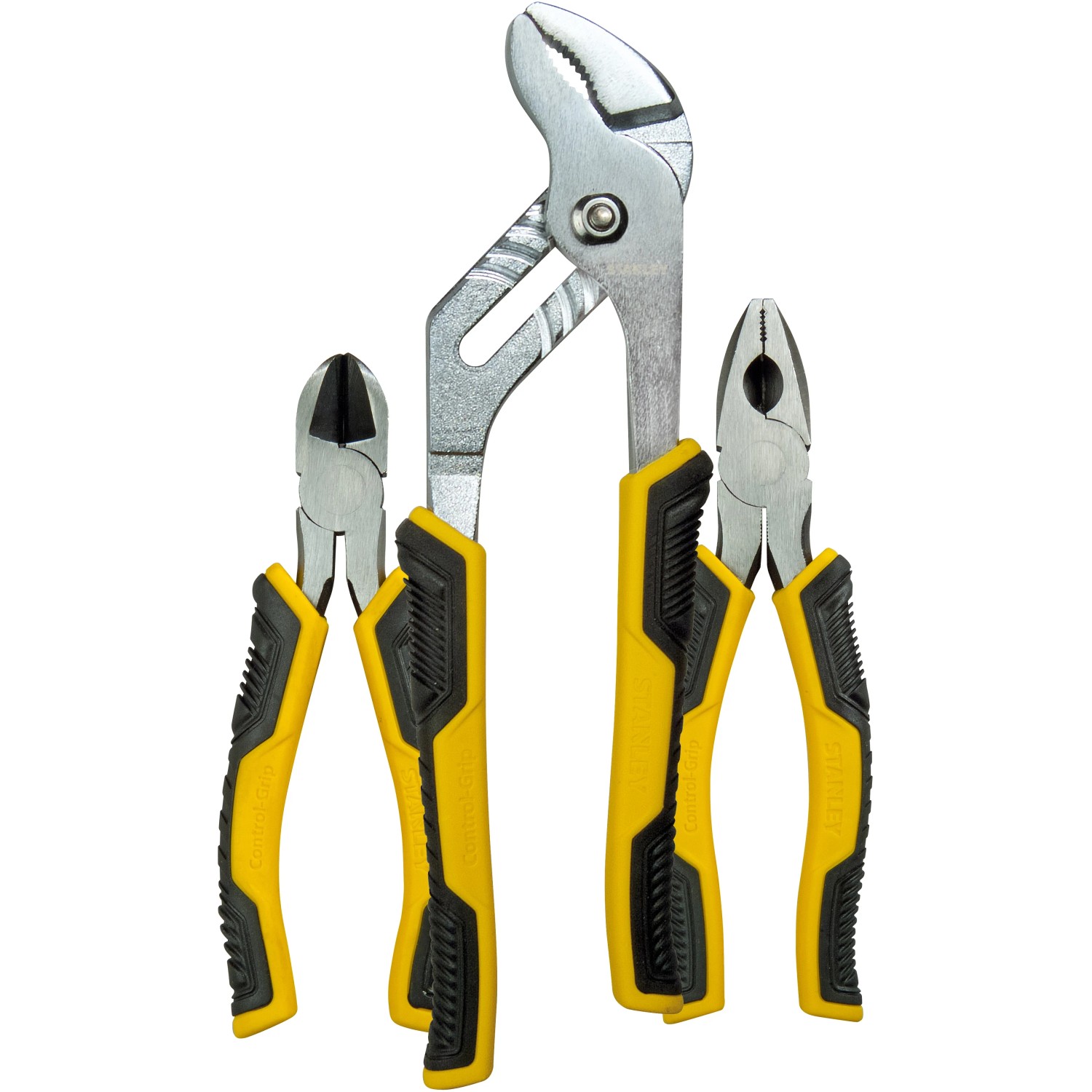 Stanley Zestaw szczypiec Control-Grip - 3 cz.