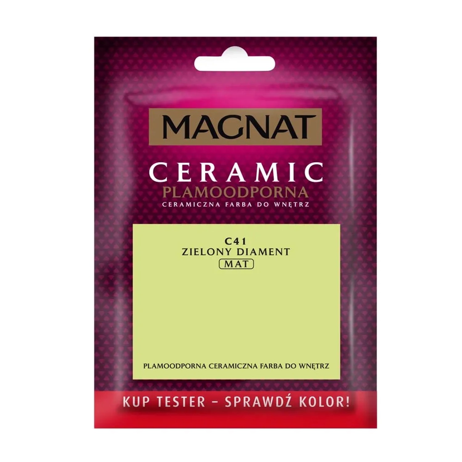 Tester farby Magnat Ceramic zielony diament 30 ml