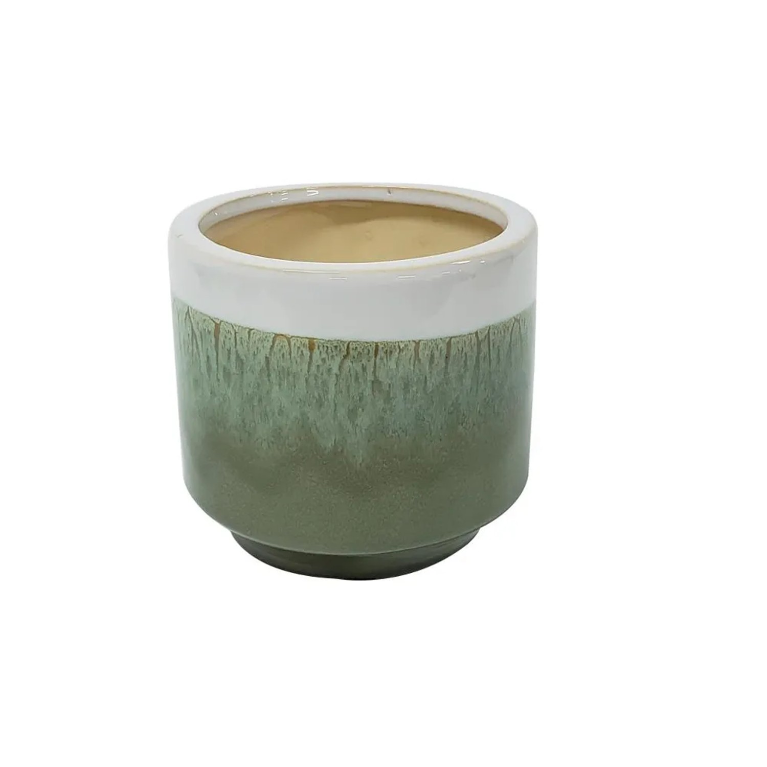 Osłonka Shila ceramiczna zielona - śr. 13,5 cm