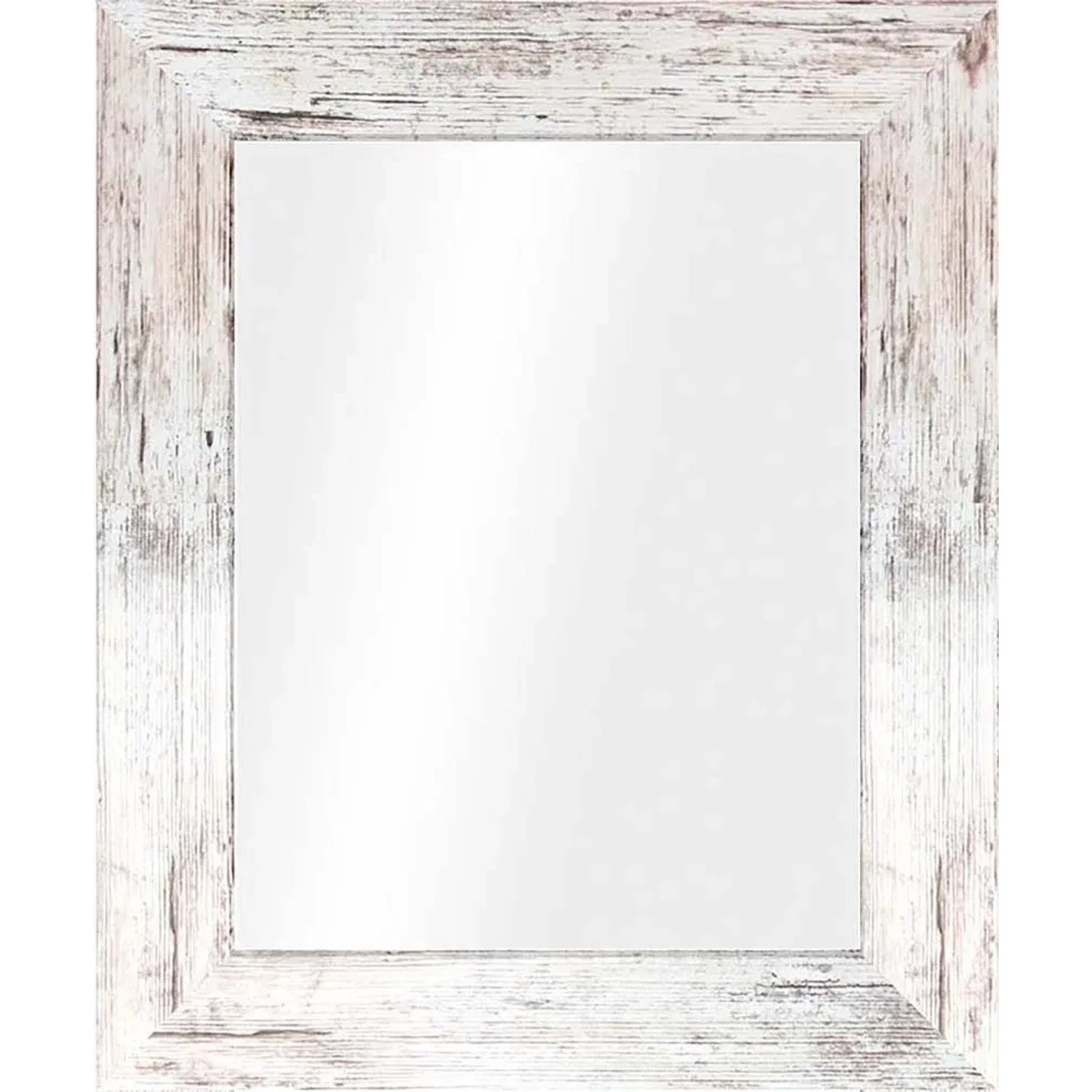 Lustro JYVASKYLA z postarzaną ramą MDF 60 cm x 86 cm