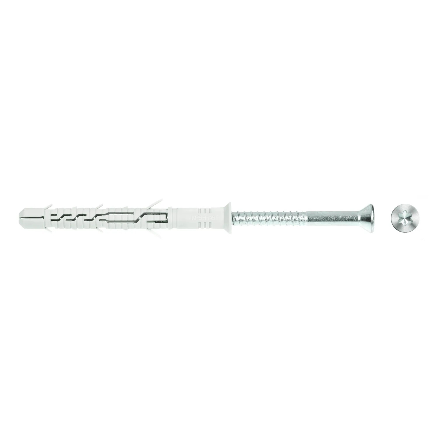Wkręt-met Kołek ramowy z łbem stożkowym i gniazdem TX 10 mm x 160 mm