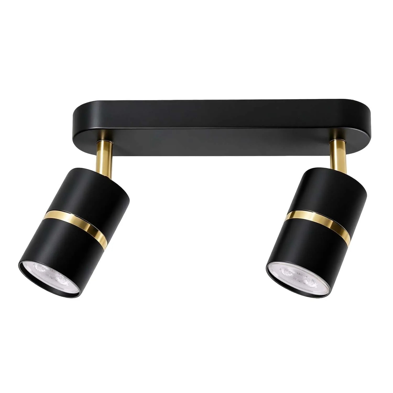 Goldlux Lampa ścienno-sufitowa BAMBOO 2xGU10 max. 10W czarno-złota