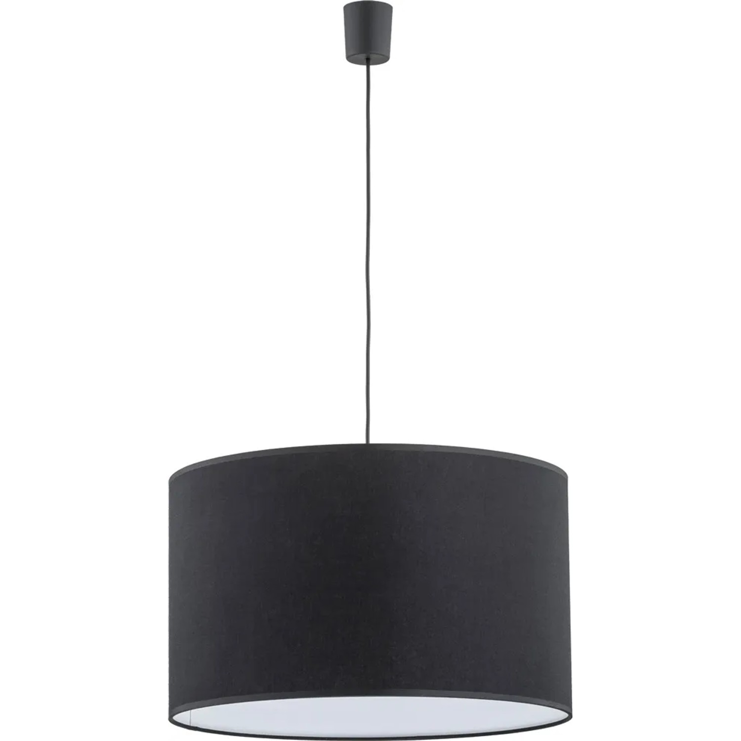 TK Lighting Lampa wisząca RONDO śr. 50 cm czarna 3xE27
