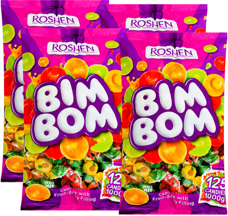 4x Cukierki Roshen Bim Bom, 1kg