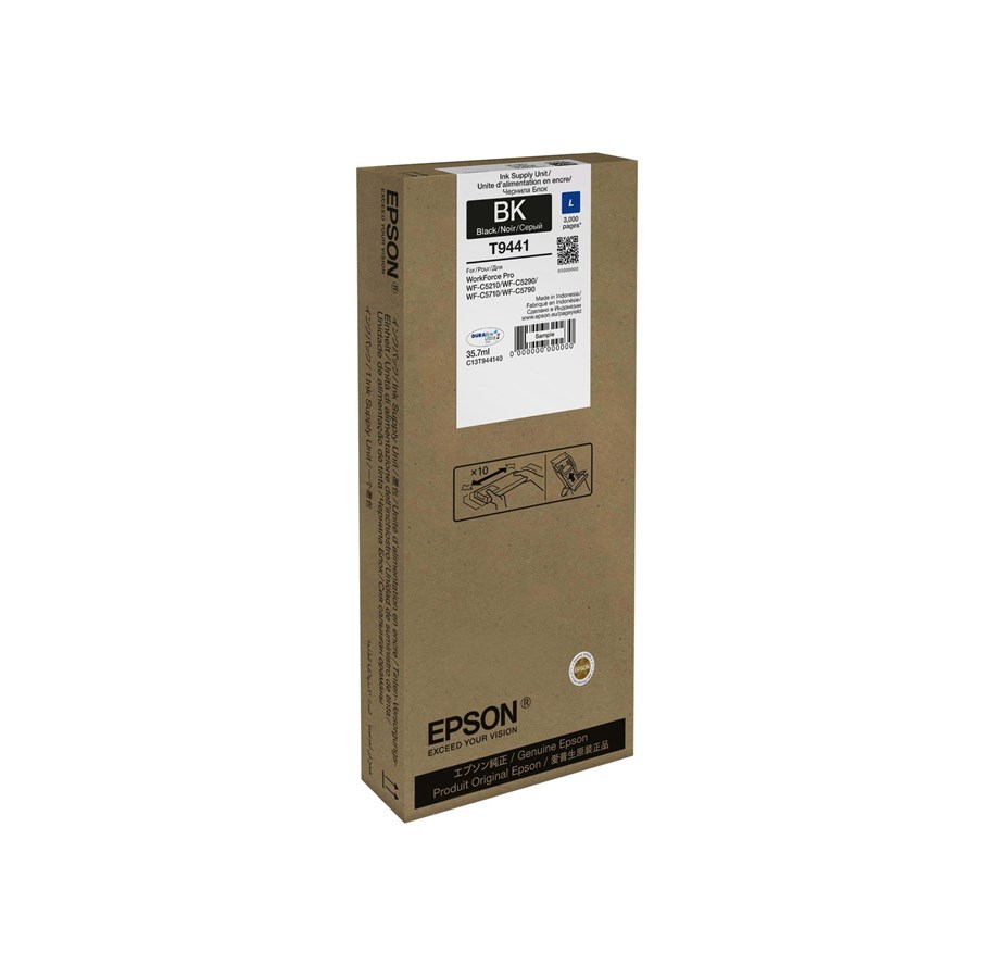 Tusz Epson T9441 (C13T944140), 35.7ml, 3000 stron, black (czarny)