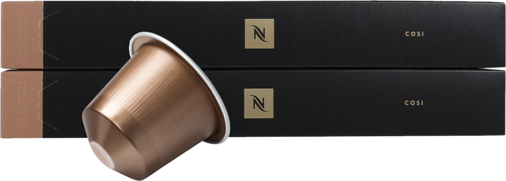 2x Kapsułki do ekspresu Nespresso Cosi, 10 sztuk