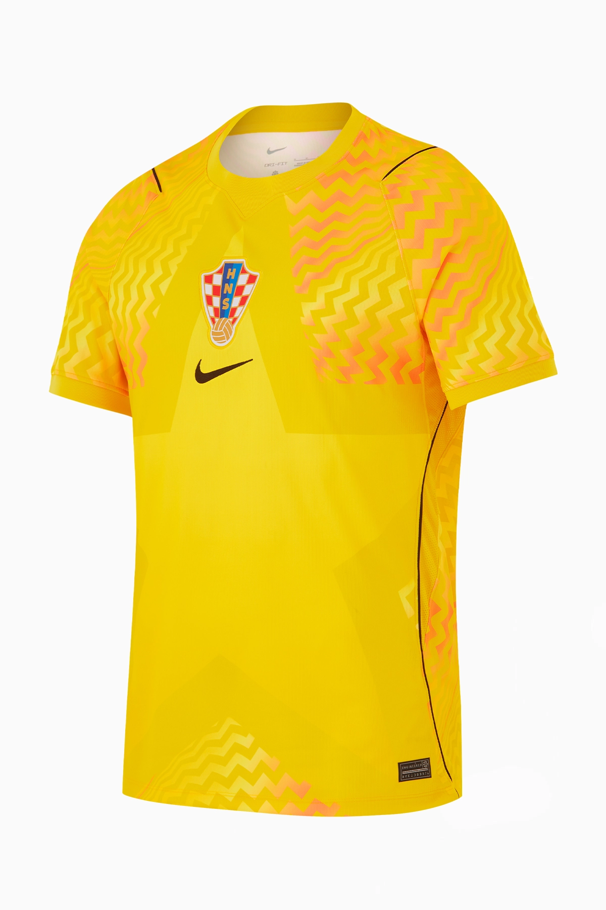 Koszulka Reprezentacji Chorwacji Nike 2026 Goalkeeper Stadium - Żółty