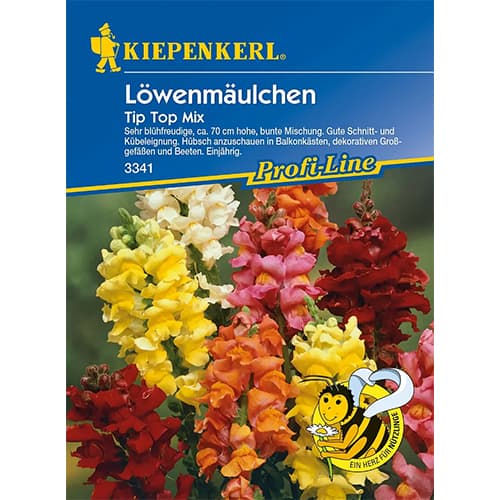1 szt, Löwenmäulchen Tip Top Mix - Samen: Ilość w opakowaniu: 1 Stück